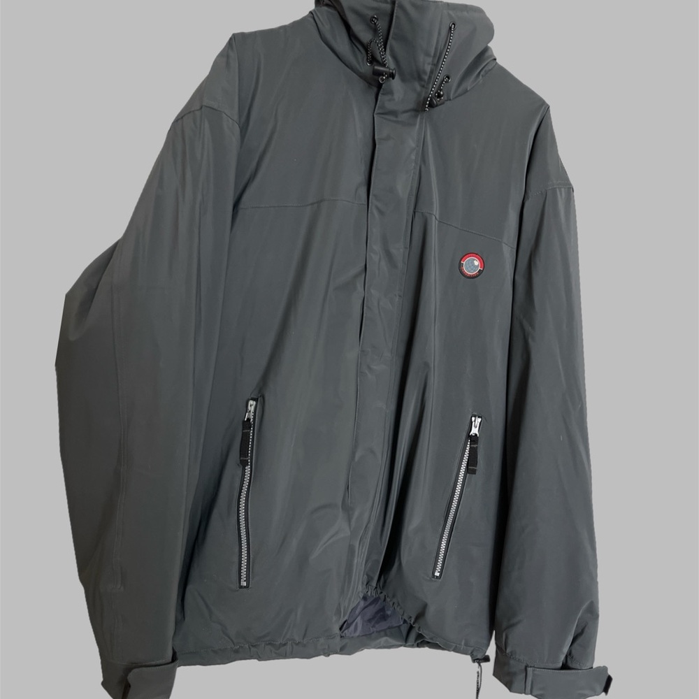 Dynawork Men's Gray Hooded Jacket Sz Xxl Altitude Performance